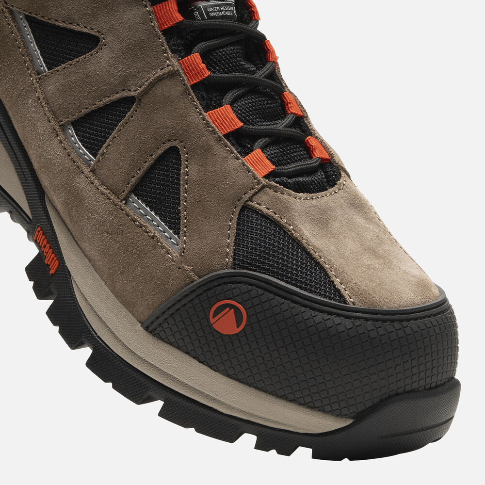 Zapato Seguridad Lippi Pro Work Hombre Ventus Mid Café Oscur image number 1.0